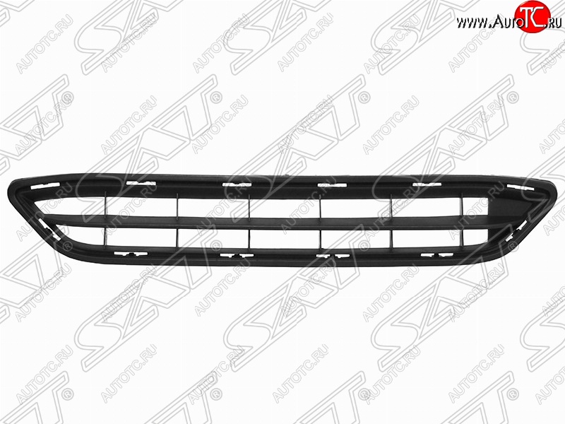 1 189 р. Решетка в передний бампер SAT (центральная)  Honda CR-V  RM1,RM3,RM4 (2014-2018) рестайлинг  с доставкой в г. Екатеринбург