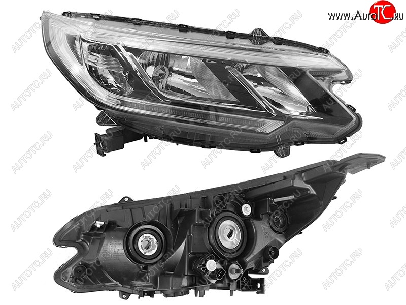 17 399 р. Правая фара SAT Honda CR-V RM1,RM3,RM4 рестайлинг (2014-2018)  с доставкой в г. Екатеринбург