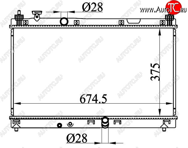 6 299 р. Радиатор SAT (пластинчатый, GK3/GK4)  Honda Fit ( GP,GK,  3,  3 GP,GK) (2013-2020)  дорестайлинг, GP,GK 1-ый рестайлинг, 2-ой рестайлинг  с доставкой в г. Екатеринбург