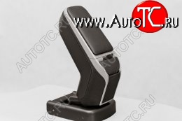 10 899 р. Подлокотник Armster 2 Honda Jazz (2008-2015) (Silver)  с доставкой в г. Екатеринбург