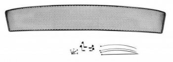 3 499 р. Сетка на бампер внешняя Arbori Hyundai Creta GS рестайлинг (2019-2021) (Черная 10 мм)  с доставкой в г. Екатеринбург. Увеличить фотографию 1