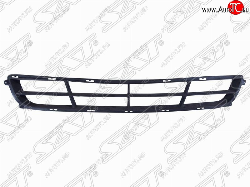 589 р. Решетка в передний бампер (центр.) SAT Hyundai Sonata NF дорестайлинг (2004-2008)  с доставкой в г. Екатеринбург
