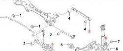 979 р. Полиуретановый сайлентблок цапфы задней подвески Точка Опоры Hyundai I30 FD хэтчбек дорестайлинг (2007-2010)  с доставкой в г. Екатеринбург. Увеличить фотографию 2