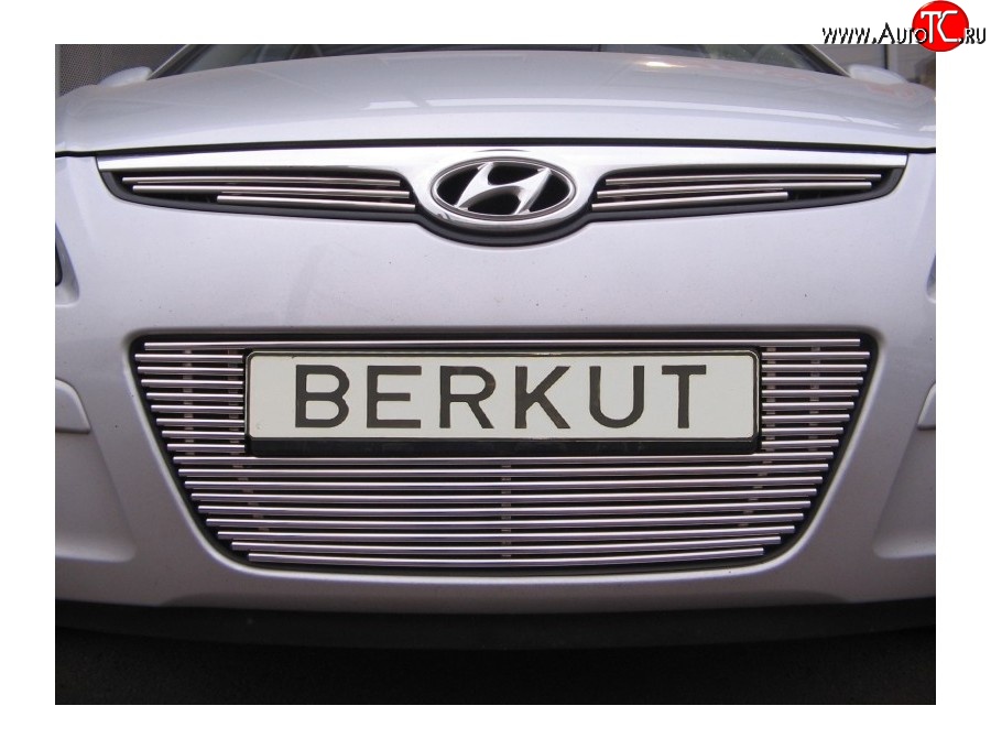 3 199 р. Декоративная вставка решетки радиатора Berkut Hyundai I30 FD хэтчбек дорестайлинг (2007-2010)  с доставкой в г. Екатеринбург