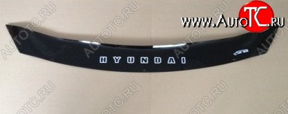 999 р. Дефлектор капота Russtal (короткий) Hyundai I40 1 VF дорестайлинг седан (2011-2015)  с доставкой в г. Екатеринбург