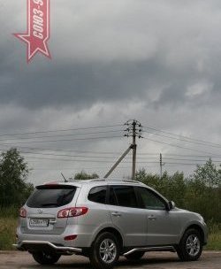 11 159 р. Защита заднего бампера Souz-96 (d60) Hyundai Santa Fe CM рестайлинг (2009-2012)  с доставкой в г. Екатеринбург. Увеличить фотографию 2