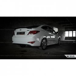 4 999 р. Пороги накладки TopKontur Design  Hyundai Solaris  RBr (2010-2017), KIA Rio  3 QB (2011-2017) (Неокрашенные)  с доставкой в г. Екатеринбург. Увеличить фотографию 14