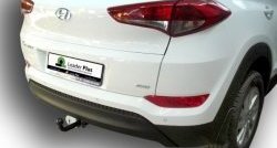 7 499 р. Фаркоп Лидер Плюс. Hyundai Tucson TL дорестайлинг (2015-2018) (Без электропакета)  с доставкой в г. Екатеринбург. Увеличить фотографию 2