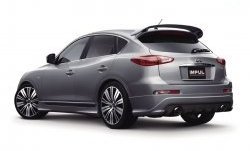 31 849 р. Спойлер Impul INFINITI EX35 J50 (2007-2013) (Неокрашенный)  с доставкой в г. Екатеринбург. Увеличить фотографию 5