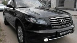 Реснички на фары RA INFINITI FX35 S50 рестайлинг (2006-2008)