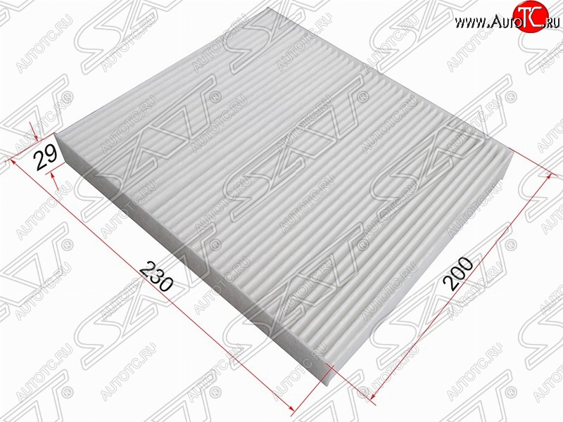 280 р. Фильтр салонный SAT (230x200x29 mm)  INFINITI FX35  S51 - QX70  S51  с доставкой в г. Екатеринбург