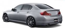 25 249 р. Накладка на задний бампер Impul INFINITI G35 V36 седан (2006-2015) (Неокрашенная)  с доставкой в г. Екатеринбург. Увеличить фотографию 2