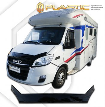 Дефлектор капота exclusive CA-Plastic Iveco (Ивеко) Baudi (Бауди) (2018-2024) автодом