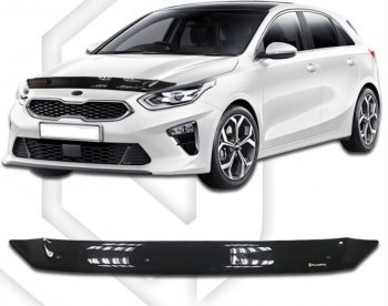 Дефлектор капота CA-Plastiс KIA Ceed 3 CD хэтчбэк (2018-2024)