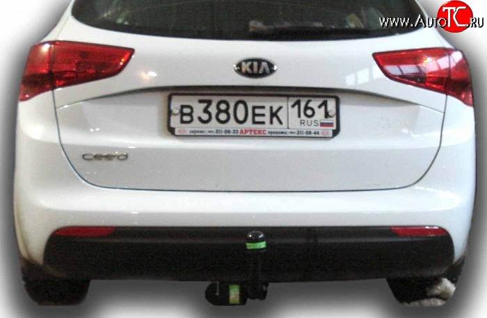 61 999 р. Фаркоп Лидер Плюс  KIA Ceed  1 ED (2010-2012) рестайлинг, хэтчбэк 5 дв. (Без электропакета)  с доставкой в г. Екатеринбург