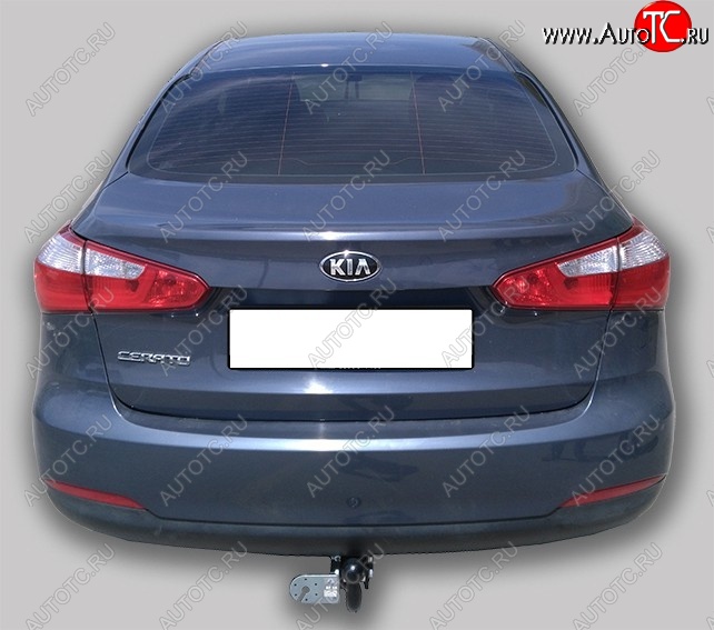 6 999 р. Фаркоп Лидер Плюс  KIA Cerato  3 YD (2013-2019) дорестайлинг седан, рестайлинг седан (Без электропакета)  с доставкой в г. Екатеринбург