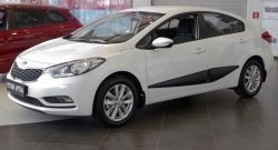 3 799 р. Молдинги RA (широкие, комплект на 4 двери) KIA Cerato 4 BD дорестайлинг седан (2018-2021) (Поверхность глянец (под окраску), Неокрашенные)  с доставкой в г. Екатеринбург. Увеличить фотографию 4