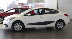 3 799 р. Молдинги RA (широкие, комплект на 4 двери) KIA Cerato 4 BD дорестайлинг седан (2018-2021) (Поверхность глянец (под окраску), Неокрашенные)  с доставкой в г. Екатеринбург. Увеличить фотографию 5