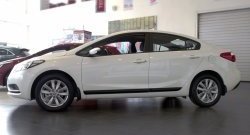 2 799 р. Молдинги RA (узкие, комплект 4 шт.) KIA Cerato 3 YD рестайлинг седан (2016-2019) (Поверхность глянец (под окраску), Неокрашенные)  с доставкой в г. Екатеринбург. Увеличить фотографию 5