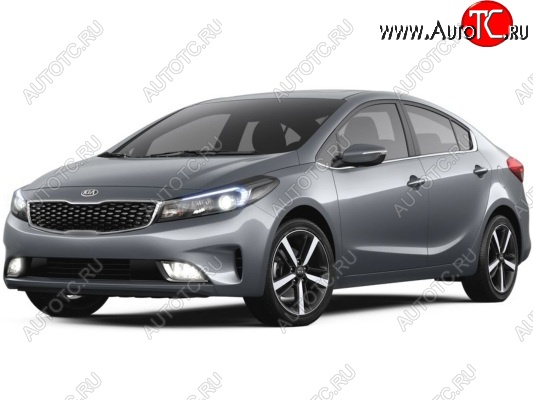 3 199 р. Передний бампер JORDEN KIA Cerato 3 YD рестайлинг седан (2016-2019) (Неокрашенный)  с доставкой в г. Екатеринбург