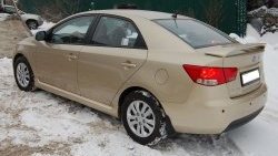 6 299 р. Пороги накладки GT Dynamics KIA Cerato 2 TD седан (2008-2013) (Неокрашенные)  с доставкой в г. Екатеринбург. Увеличить фотографию 2