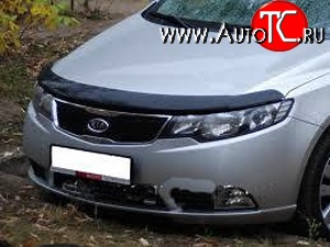 2 879 р. Дефлектор капота NovLine KIA Cerato 2 TD седан (2008-2013)  с доставкой в г. Екатеринбург