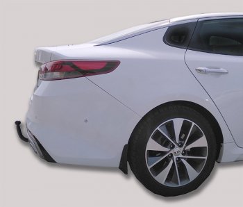 6 849 р. Фаркоп Лидер Плюс  KIA Optima ( 4 JF,  JF) (2016-2020) дорестайлинг седан, седан рестайлинг (Без электропакета)  с доставкой в г. Екатеринбург. Увеличить фотографию 1