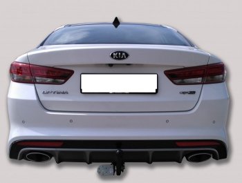 6 849 р. Фаркоп Лидер Плюс  KIA Optima ( 4 JF,  JF) (2016-2020) дорестайлинг седан, седан рестайлинг (Без электропакета)  с доставкой в г. Екатеринбург. Увеличить фотографию 3