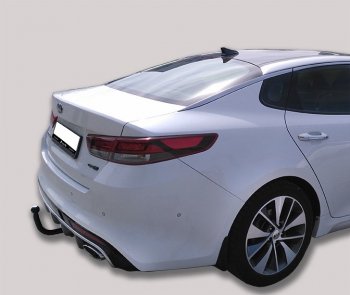 6 849 р. Фаркоп Лидер Плюс  KIA Optima ( 4 JF,  JF) (2016-2020) дорестайлинг седан, седан рестайлинг (Без электропакета)  с доставкой в г. Екатеринбург. Увеличить фотографию 4