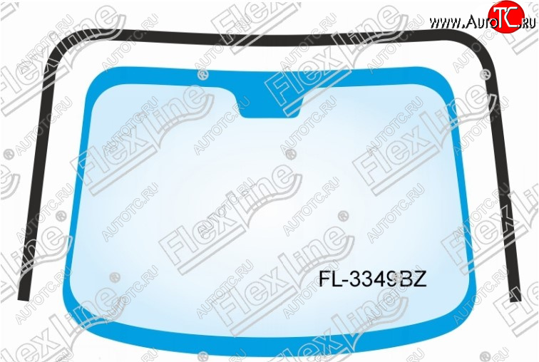 1 549 р. Молдинг лобового стекла FlexLine KIA Optima 3 TF дорестайлинг седан (2010-2013)  с доставкой в г. Екатеринбург