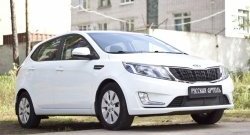 1 769 р. Защитная сетка решетки переднего бампера РА KIA Rio 3 QB дорестайлингхэтчбек5дв. (2011-2015)  с доставкой в г. Екатеринбург. Увеличить фотографию 3