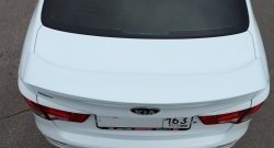 5 799 р. Спойлер BS KIA Rio 3 QB рестайлинг седан (2015-2017) (Неокрашенный)  с доставкой в г. Екатеринбург. Увеличить фотографию 2