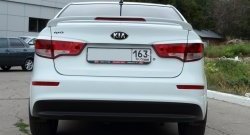 5 799 р. Спойлер BS KIA Rio 3 QB рестайлинг седан (2015-2017) (Неокрашенный)  с доставкой в г. Екатеринбург. Увеличить фотографию 8