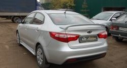 2 549 р. Спойлер LitCompany KIA Rio 3 QB рестайлинг седан (2015-2017) (Неокрашенный)  с доставкой в г. Екатеринбург. Увеличить фотографию 2