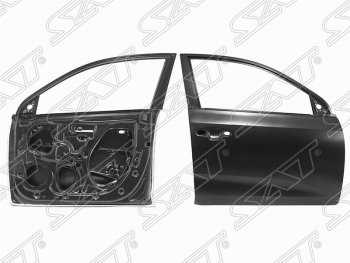 Правая дверь передняя SAT KIA (КИА) Rio (Рио)  4 FB (2016-2024) 4 FB дорестайлинг седан, рестайлинг седан