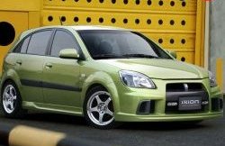 Пороги накладки Ixion KIA Rio 2 JB дорестайлинг, хэтчбэк 5 дв. (2005-2009)