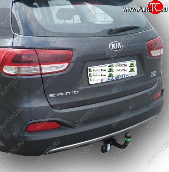 7 849 р. Фаркоп (дизель) Лидер Плюс. KIA Sorento UM/Prime рестайлинг (2018-2020) (Без электропакета)  с доставкой в г. Екатеринбург