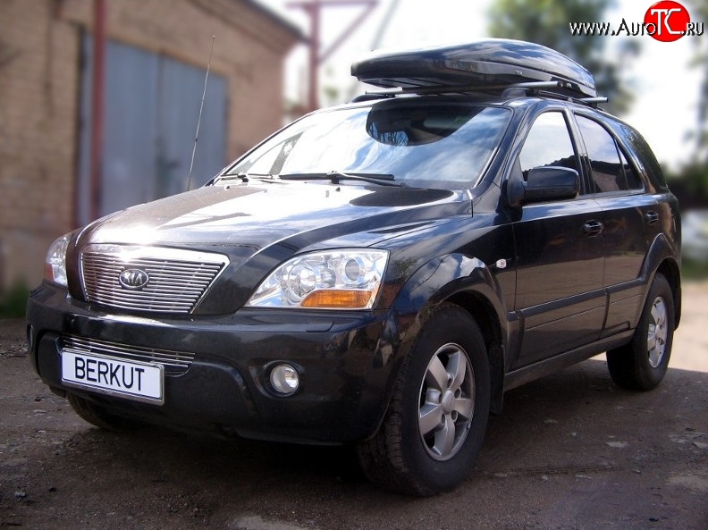 5 299 р. Декоративная вставка решетки радиатора Berkut KIA Sorento BL рестайлинг (2006-2010)  с доставкой в г. Екатеринбург