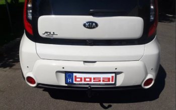 9 649 р. Фаркоп Bosal-Oris. (тип шара A)  KIA Soul  PS (2014-2016) дорестайлинг  с доставкой в г. Екатеринбург. Увеличить фотографию 1