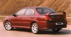 3 549 р. Пороги накладки Nika Sport KIA Spectra (2000-2009) (Неокрашенные)  с доставкой в г. Екатеринбург. Увеличить фотографию 4