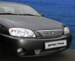 3 914 р. Декоративная вставка решетки радиатора Novline KIA Spectra (2000-2009)  с доставкой в г. Екатеринбург. Увеличить фотографию 1