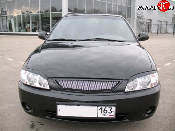 2 499 р. Решётка радиатора Sport KIA Spectra (2000-2009) (Неокрашенная)  с доставкой в г. Екатеринбург