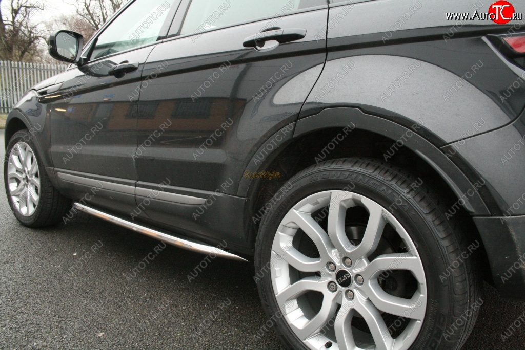 11 749 р. Пороги SS Land Rover Range Rover Evoque 1 L538 дорестайлинг 5 дв. (2011-2015)  с доставкой в г. Екатеринбург