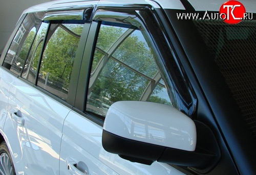 2 989 р. Дефлекторы окон (ветровики) Novline 4 шт. Land Rover Range Rover Sport 1 L320 дорестайлинг (2005-2009)  с доставкой в г. Екатеринбург