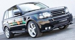 5 199 р. Пороги накладки HAMANN CONQUEROR I Land Rover Range Rover Sport 1 L320 дорестайлинг (2005-2009) (Неокрашенные)  с доставкой в г. Екатеринбург. Увеличить фотографию 2