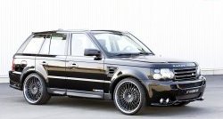 5 199 р. Пороги накладки HAMANN CONQUEROR I Land Rover Range Rover Sport 1 L320 дорестайлинг (2005-2009) (Неокрашенные)  с доставкой в г. Екатеринбург. Увеличить фотографию 6