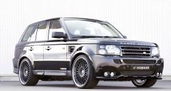 5 199 р. Пороги накладки HAMANN CONQUEROR I Land Rover Range Rover Sport 1 L320 дорестайлинг (2005-2009) (Неокрашенные)  с доставкой в г. Екатеринбург. Увеличить фотографию 7