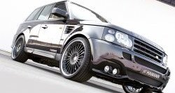 5 199 р. Пороги накладки HAMANN CONQUEROR I Land Rover Range Rover Sport 1 L320 дорестайлинг (2005-2009) (Неокрашенные)  с доставкой в г. Екатеринбург. Увеличить фотографию 8