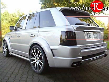 9 799 р. Спойлер-ручка Arden Land Rover Range Rover Sport 1 L320 дорестайлинг (2005-2009) (Неокрашенный)  с доставкой в г. Екатеринбург