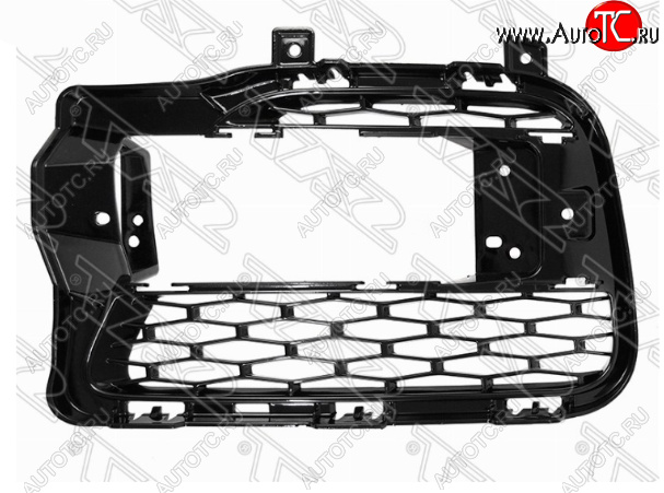 2 699 р. Правая оправа противотуманной фары SAT (пр-во Тайвань)  Land Rover Range Rover Sport  2 L494 (2013-2017) дорестайлинг  с доставкой в г. Екатеринбург